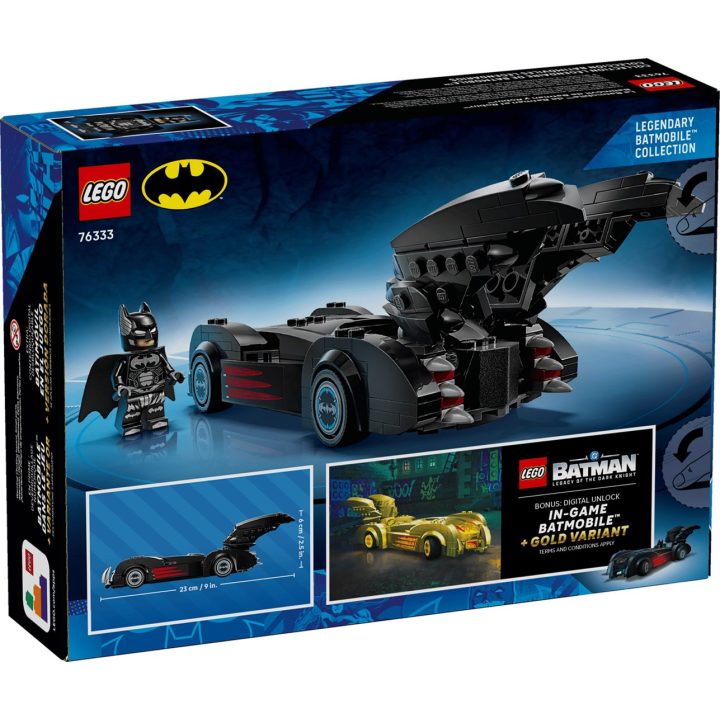 LEGO BATMAN 76333 Batman & Robin Batmobile