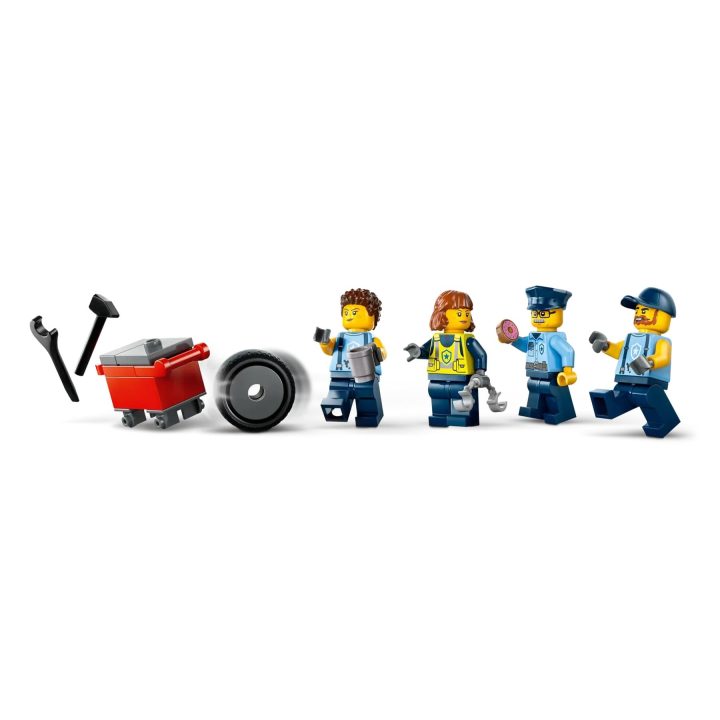 LEGO CITY 60457 Custom Police Car Garage
