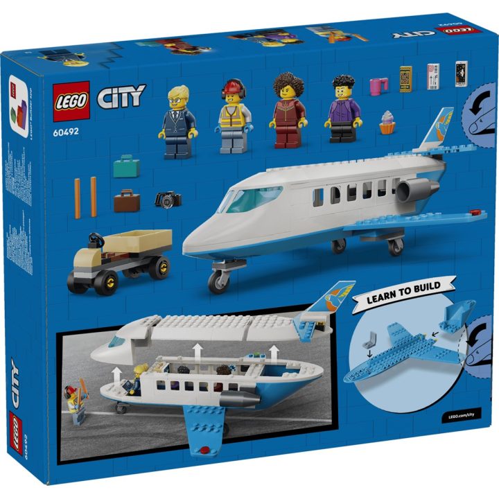 LEGO CITY 60492 Passenger Jet
