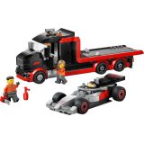LEGO CITY 60493 F1 Display Truck with Audi F1 Race Car