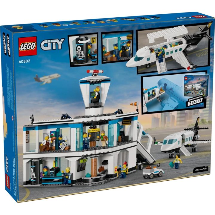 LEGO CITY 60502 Airport with Airplane