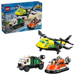 LEGO CITY 60505 Airplane Service Truck and Hovercraft Rem