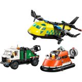 LEGO CITY 60505 Airplane Service Truck and Hovercraft Rem
