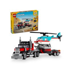 LEGO CREATOR 3 IN 1 31146 FLATBED TRUCK WITH HELICOPTER