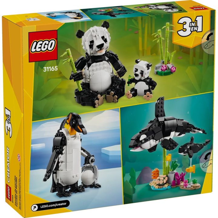 LEGO CREATOR 3 IN 1 31165 Panda Family