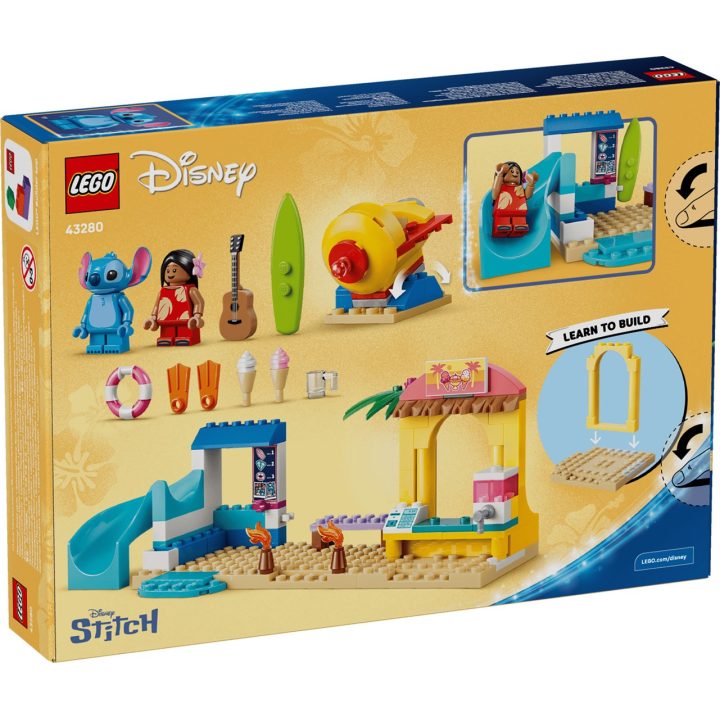 LEGO DISNEY 43280 Beach Fun with Lilo & Stitch