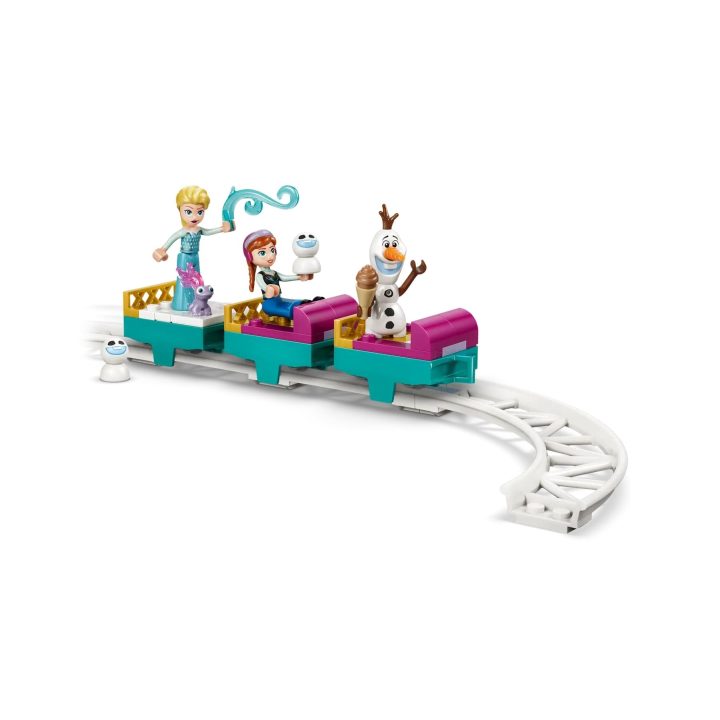 LEGO DISNEY 43281 Elsa's Ice Castle and Snow Ride Adventure
