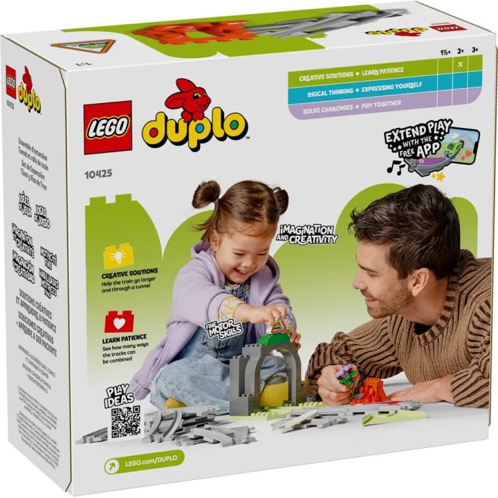 LEGO DUPLO 10425 Train Tunnel and Tracks - Expansion Set