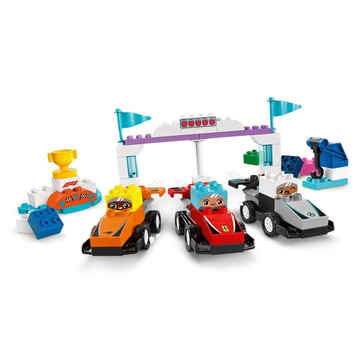 LEGO DUPLO 10445 F1 Team Race Cars & Drivers