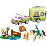 LEGO FRIENDS 42695 Horse and Baby Foal Trailer