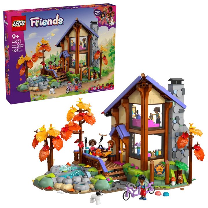 LEGO FRIENDS 42705 Cozy Fall Forest Cabin