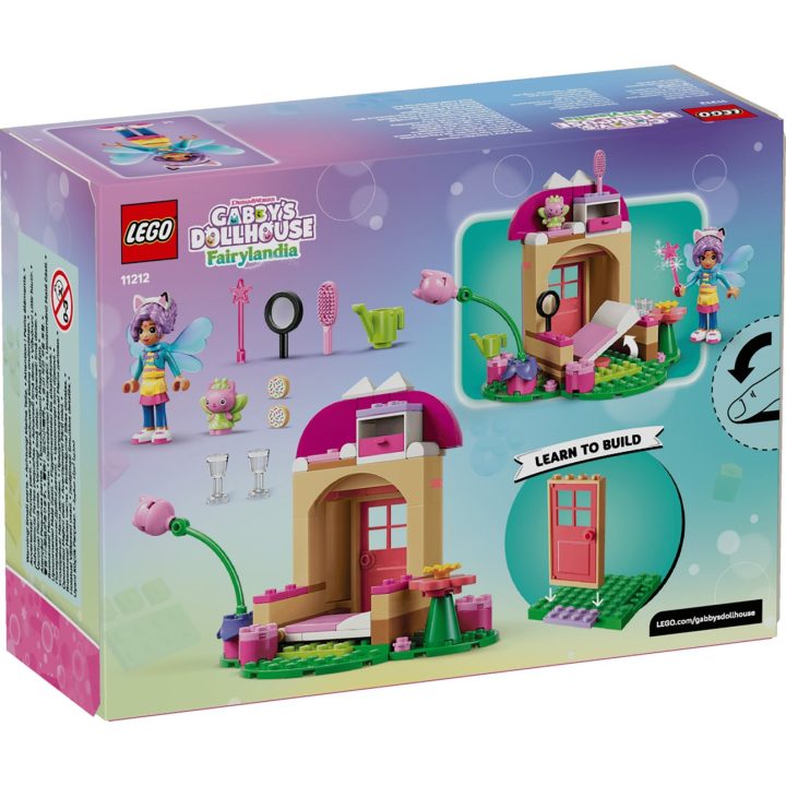 LEGO GABBY’S DOLLHOUSE 11212 Kitty Fairy's Garden House