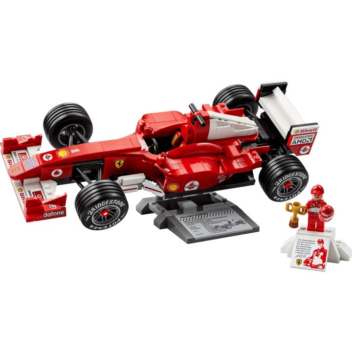 LEGO ICONS 11375 Ferrari F2004 & Michael Schumacher