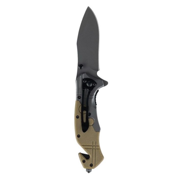 Commander Rescue 101 INC Knife Black/Tan