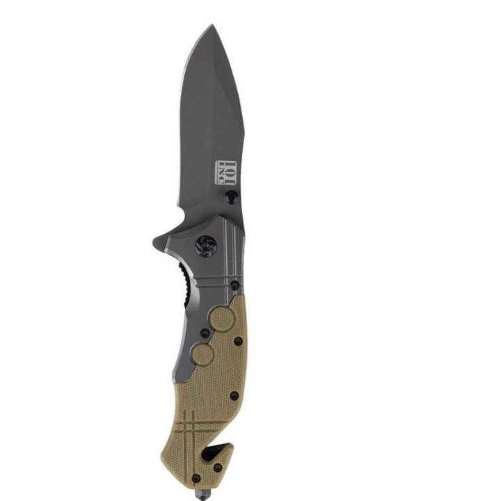 Commander Rescue 101 INC Knife Black/Tan