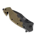 Commander Rescue 101 INC Knife Black/Tan