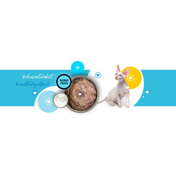 3COTY 180. Duck - wet cat food - 180g