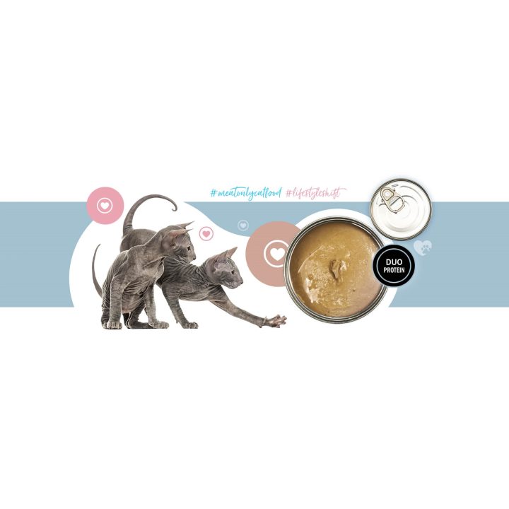 3COTY 41. Turkey and chicken for kittens - wet cat food - 180g