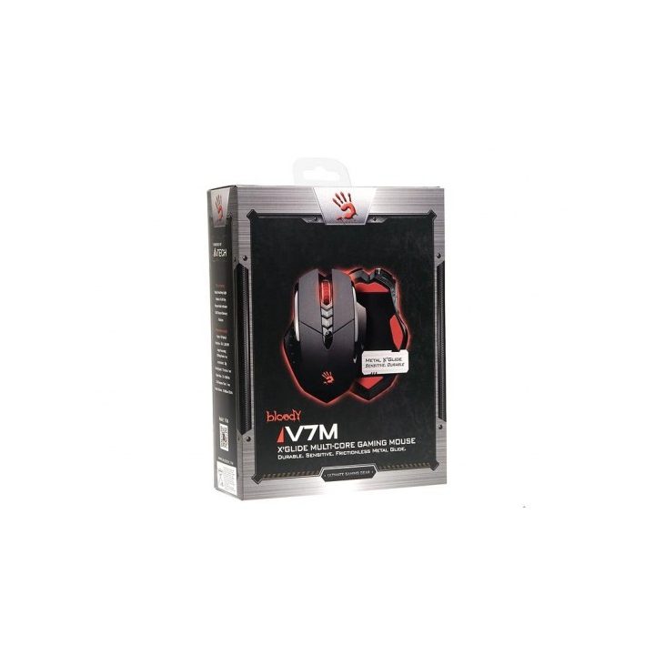 A4Tech Bloody V7m mouse USB Type-A V-Track 3200 DPI
