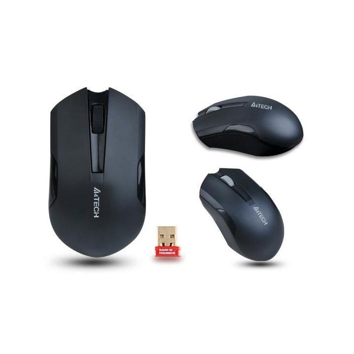 A4Tech G3-200N mouse Ambidextrous RF Wireless V-Track 1000 DPI