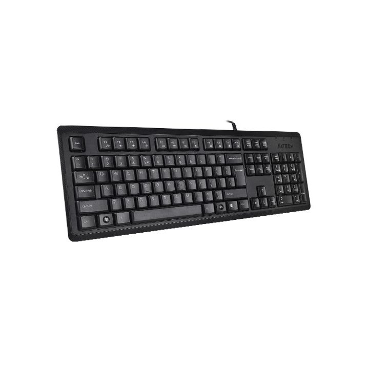A4Tech KR-92 keyboard Universal USB QWERTY English Black