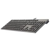 A4Tech KV-300H keyboard USB QWERTY Black Grey