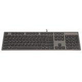 A4Tech KV-300H keyboard USB QWERTY Black Grey