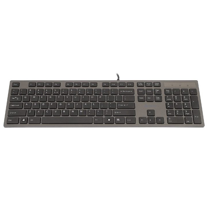 A4Tech KV-300H keyboard USB QWERTY Black Grey