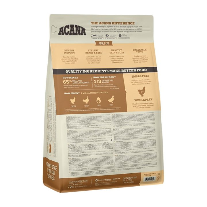 ACANA Homestead Harvest - dry cat food - 1 8kg