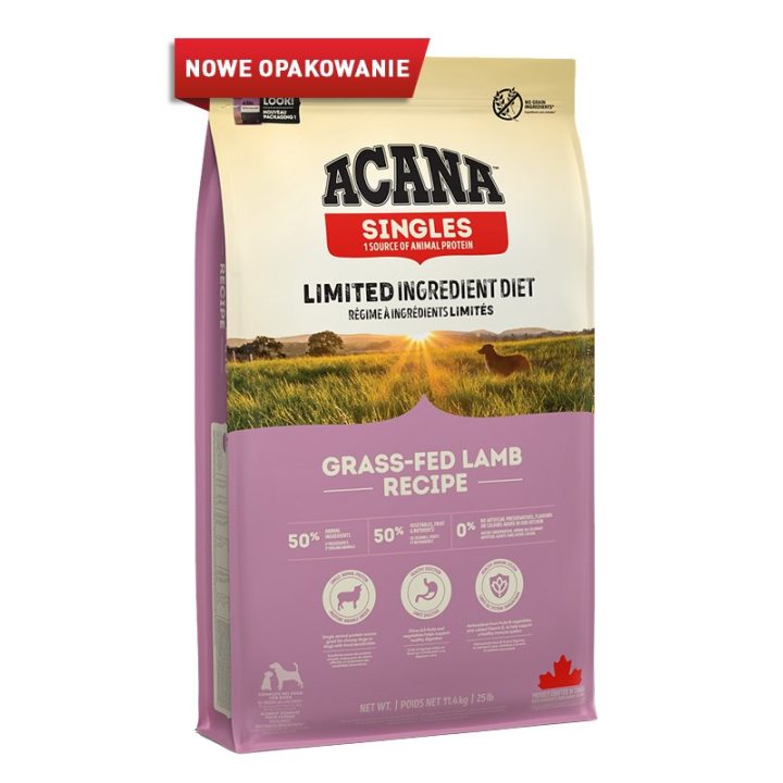 ACANA Singles Grass-Fed Lamb - dry dog food - 11 4kg