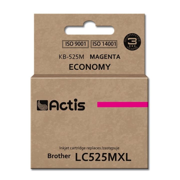 Actis KB-525M Ink (replacement for Brother LC525M Standard 15 ml magenta)