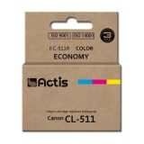 Actis KC-511R Ink (replacement for Canon CL-511 Standard 12 ml color: cyan magenta yellow)