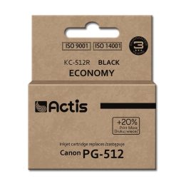 Actis KC-512R ink for Canon printer Canon PG-512 replacement Standard 15 ml black