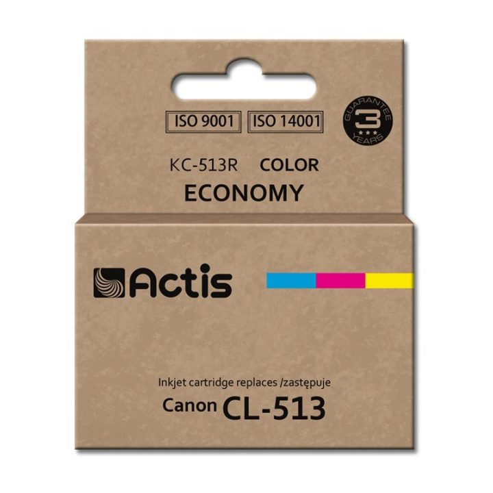 Actis KC-513R Ink (replacement for Canon CL-513 Standard 15 ml color: cyan magenta yellow)