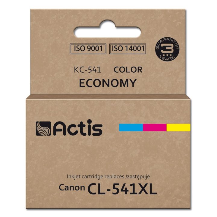 Actis KC-541 ink for Canon printer (replacement CL-541XL) Supreme 18 ml blue yellow magenta.