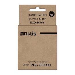 Actis KC-550Bk Ink (replacement for Canon PGI-550BK Standard 23 ml black)