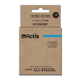 Actis KC-551C Ink (replacement for Canon CLI-551C Standard 12 ml cyan)