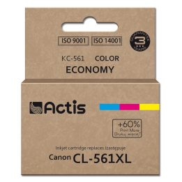 Actis KC-561 Ink (replacement for Canon CL-561XL Supreme 18 ml cyan magenta yellow). Prints 60% more than OEM.