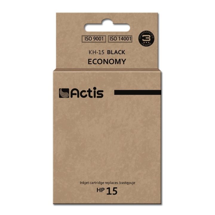 Actis KH-15 Ink (replacement HP 15 C6615N Standard 44 ml black)