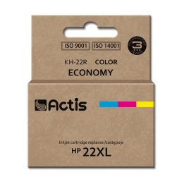 Actis KH-22R Ink (replacement for HP 22XL C9352A Standard 18 ml color: cyan magenta yellow)