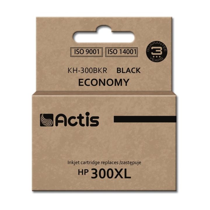 Actis KH-300BKR Ink (replacement for HP 300XL CC641EE Standard 15 ml black)