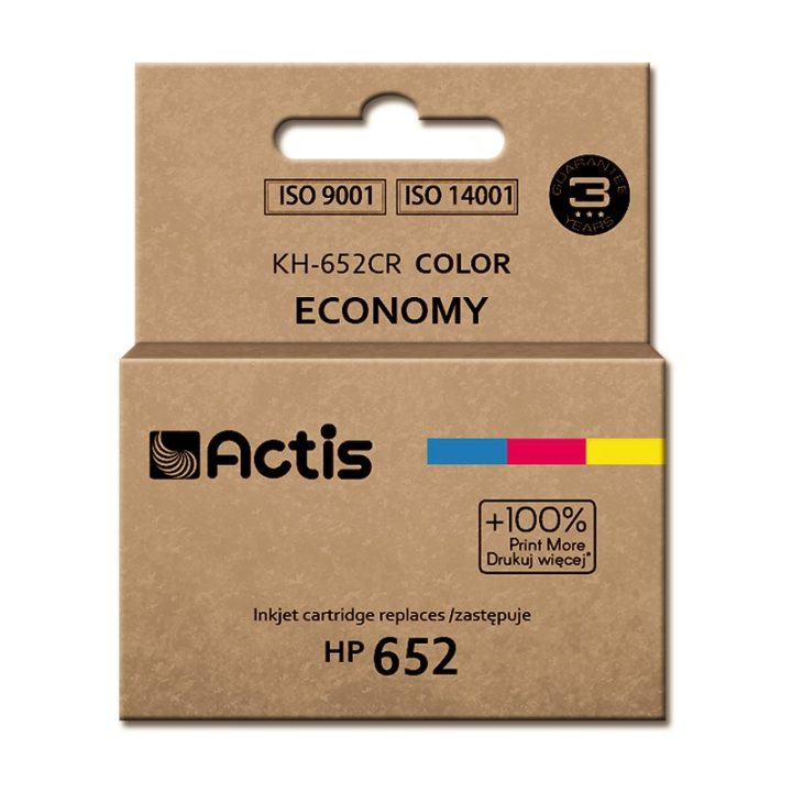 Actis KH-652CR Ink (replacement HP 652 F6V24AE Standard 15 ml color)