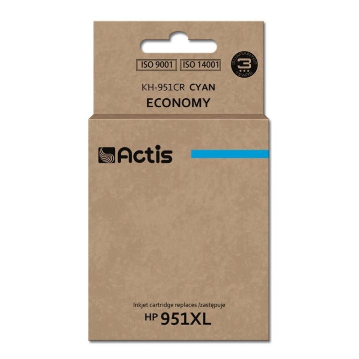 Actis KH-951CR Ink (replacement HP 951XL CN046AE Standard 25 ml cyan)
