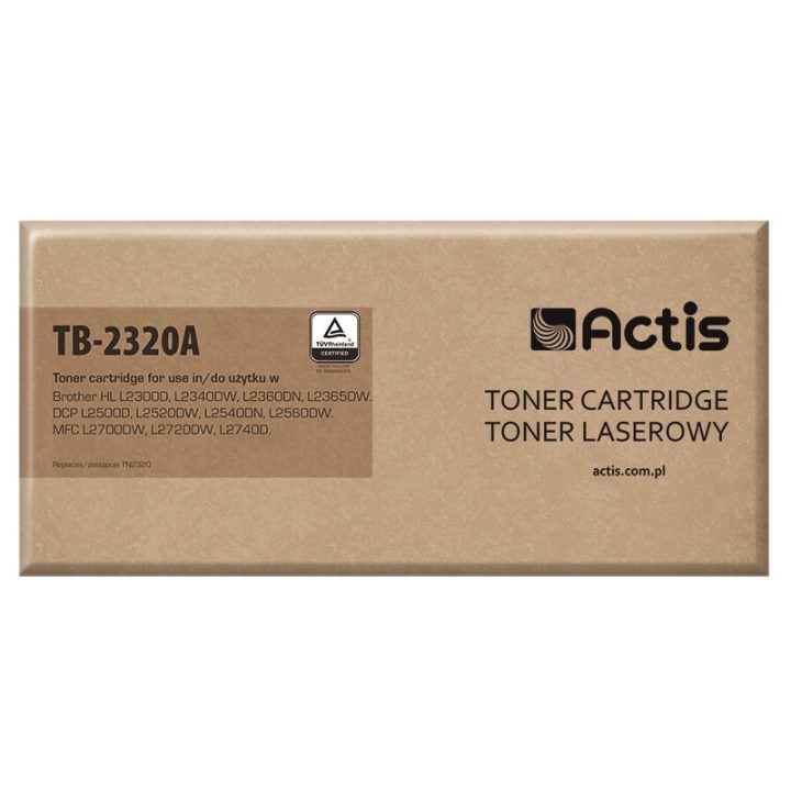 Actis TB-2320A Toner (replacement for Brother TN-2320 TN2320 Standard 2600 pages black)
