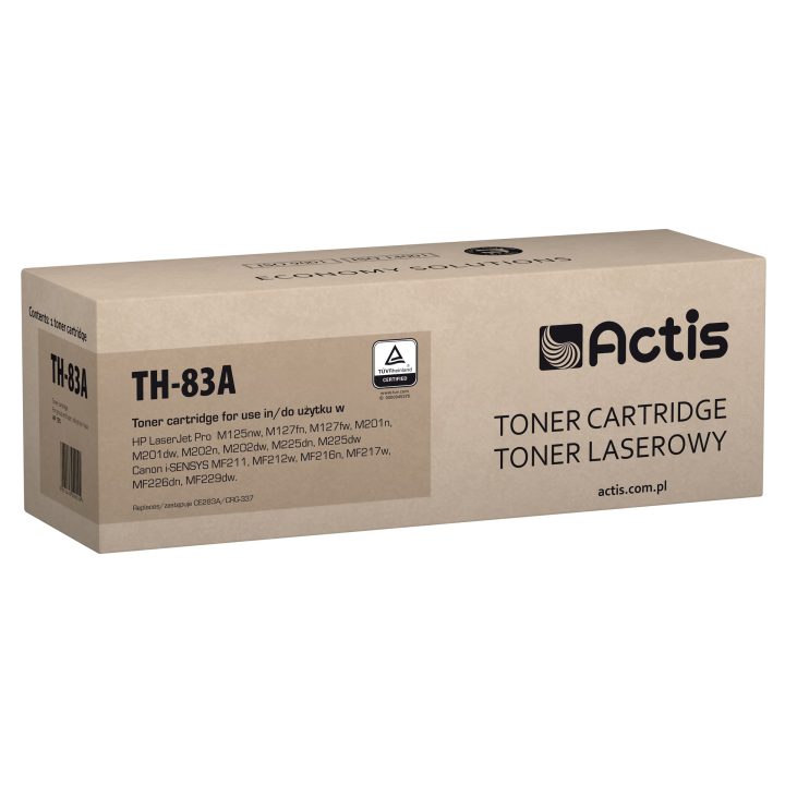 Actis TH-83A Toner (replacement for HP 83A CF283A Canon CRG-737 Standard 1500 pages black)