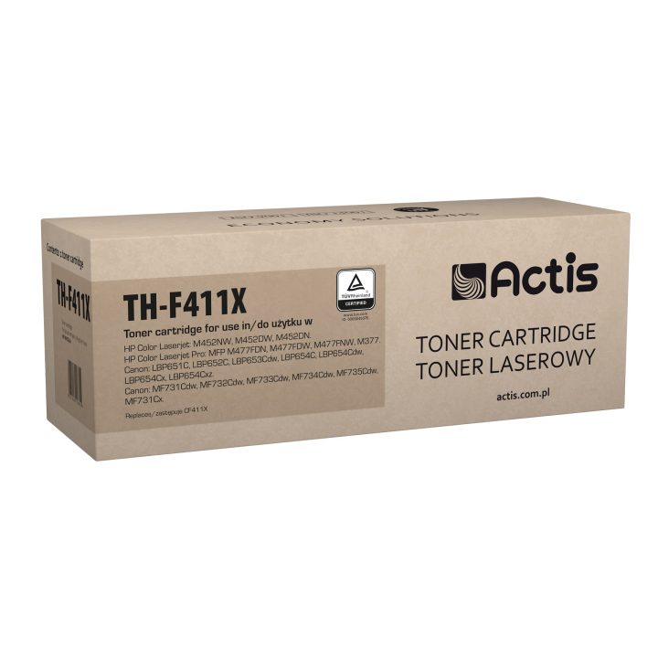 Actis TH-F411X toner (replacement for HP 410X CF411X Canon CRG 046H C 1253C002 Standard 5000 pages cyan)
