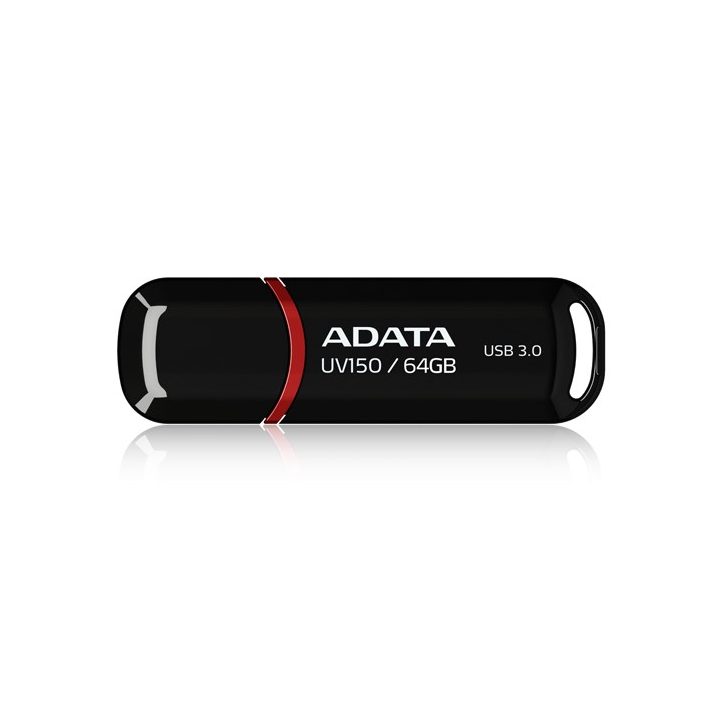 ADATA 64GB DashDrive UV150 USB flash drive USB Type-A 3.2 Gen 1 (3.1 Gen 1) Black