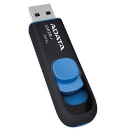 ADATA DashDrive UV128 32GB USB flash drive USB Type-A 3.2 Gen 1 (3.1 Gen 1) Black Blue
