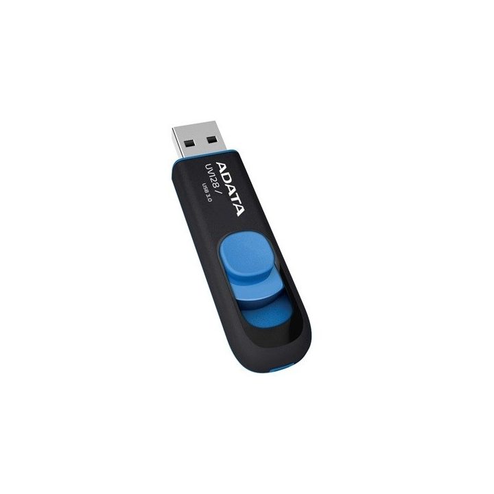 ADATA DashDrive UV128 32GB USB flash drive USB Type-A 3.2 Gen 1 (3.1 Gen 1) Black Blue