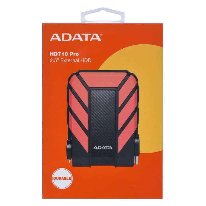 ADATA HD710 Pro external hard drive 1000 GB Black Red